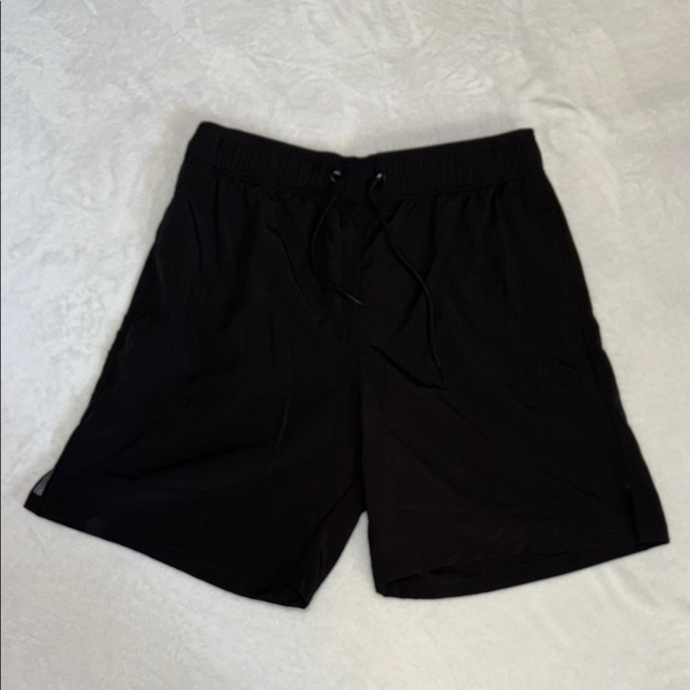 Men’s Black Drawstring swim Shorts